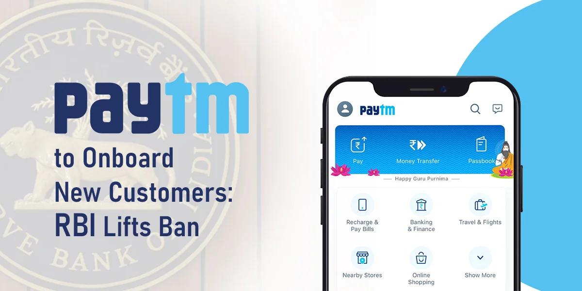 RBI Banned Paytm Payments Bank